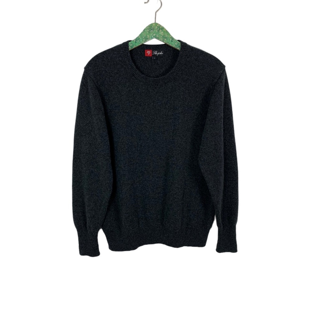Shephe Men’s Cashmere Sweater Large Gary Crewneck